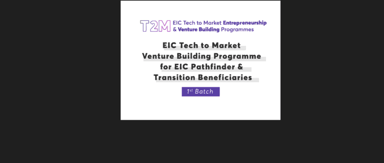 TRANSLATE in EIC Tech to Market (T2M) Programme