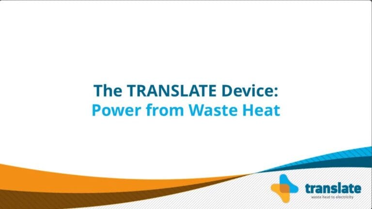 From Waste Heat to Clean Power: Meet the TRANSLATE Energy-Harvesting Technology